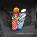 Car seat backrest storage net